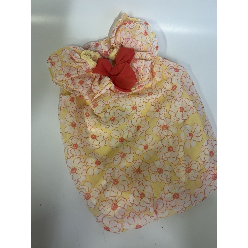Sweet Hart Rose Baby Chifon Bubble Dress Boho Floral Size 12Mo      (250)